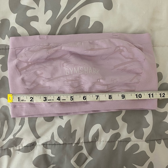 Gymshark Seamless Bandeau in Pink Small - Picture 6 of 7